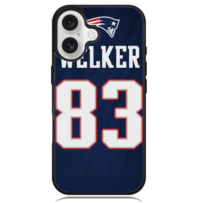 New England Patriots Wes Welker X6154 iPhone 16 Plus Case
