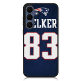 New England Patriots Wes Welker X6154 Samsung Galaxy S25 FE Case