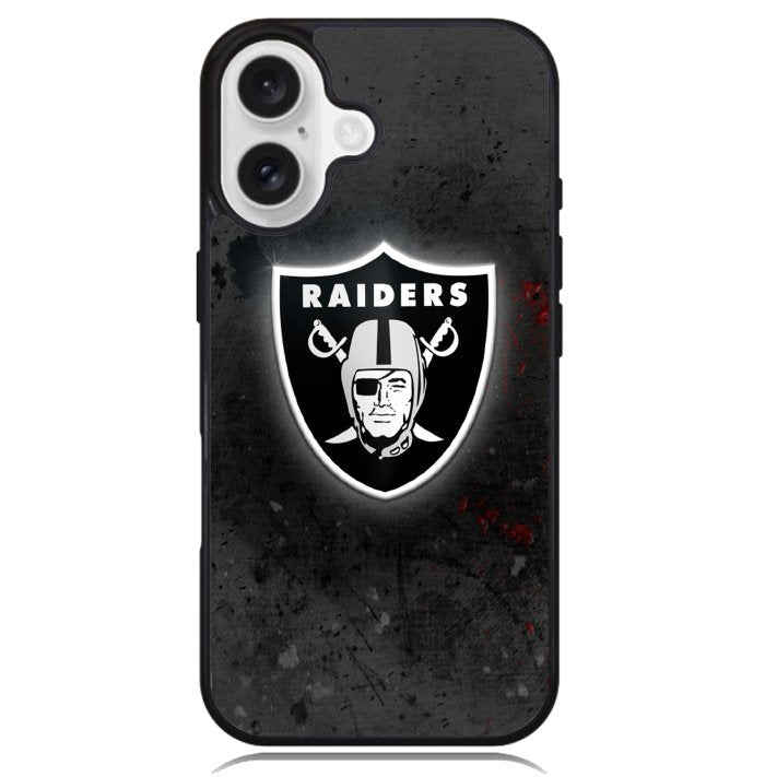 Oakland Raiders Black Case iPhone 16 BC0699