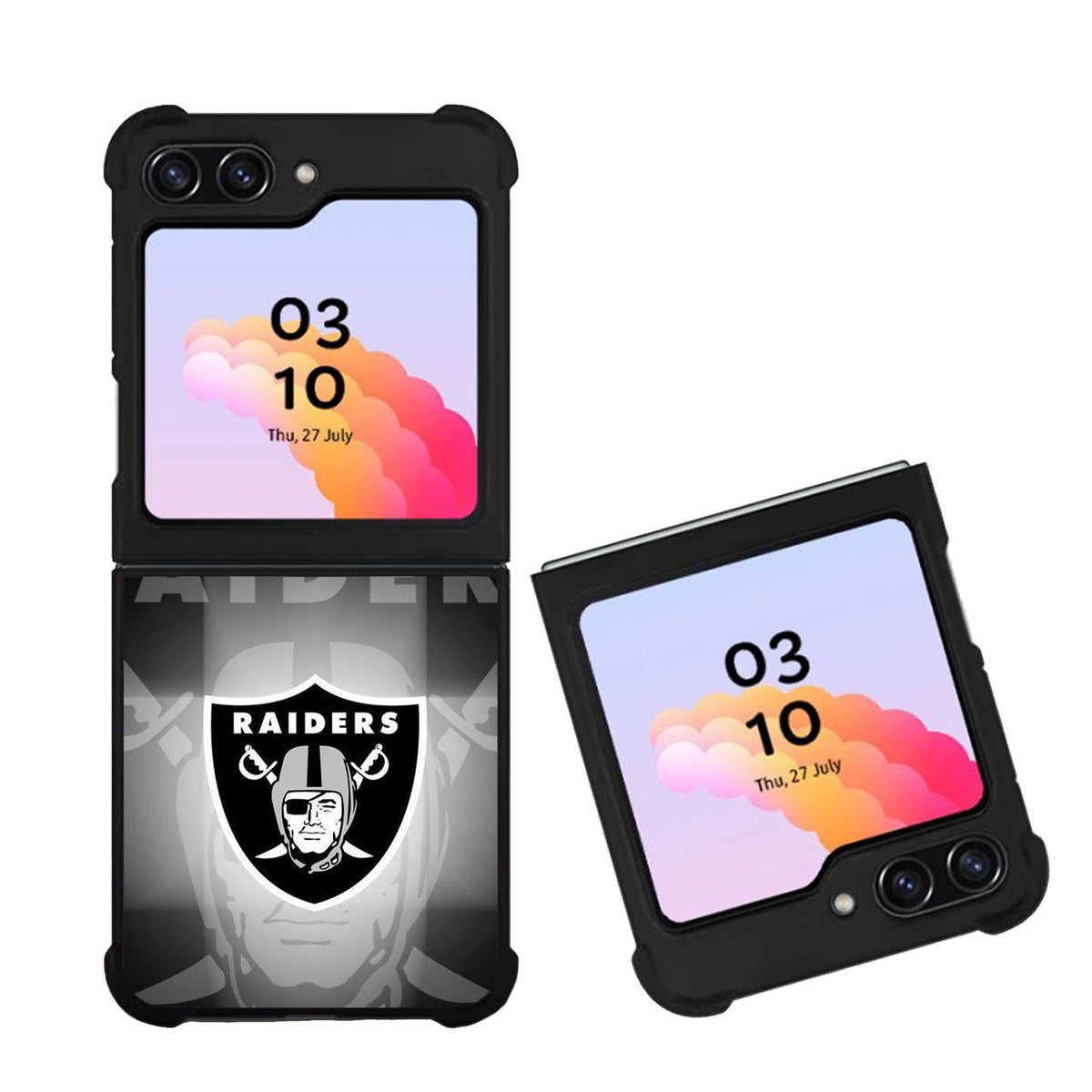 Oakland Raiders NFL Case Samsung Galaxy Z Flip 5 5G BC0700
