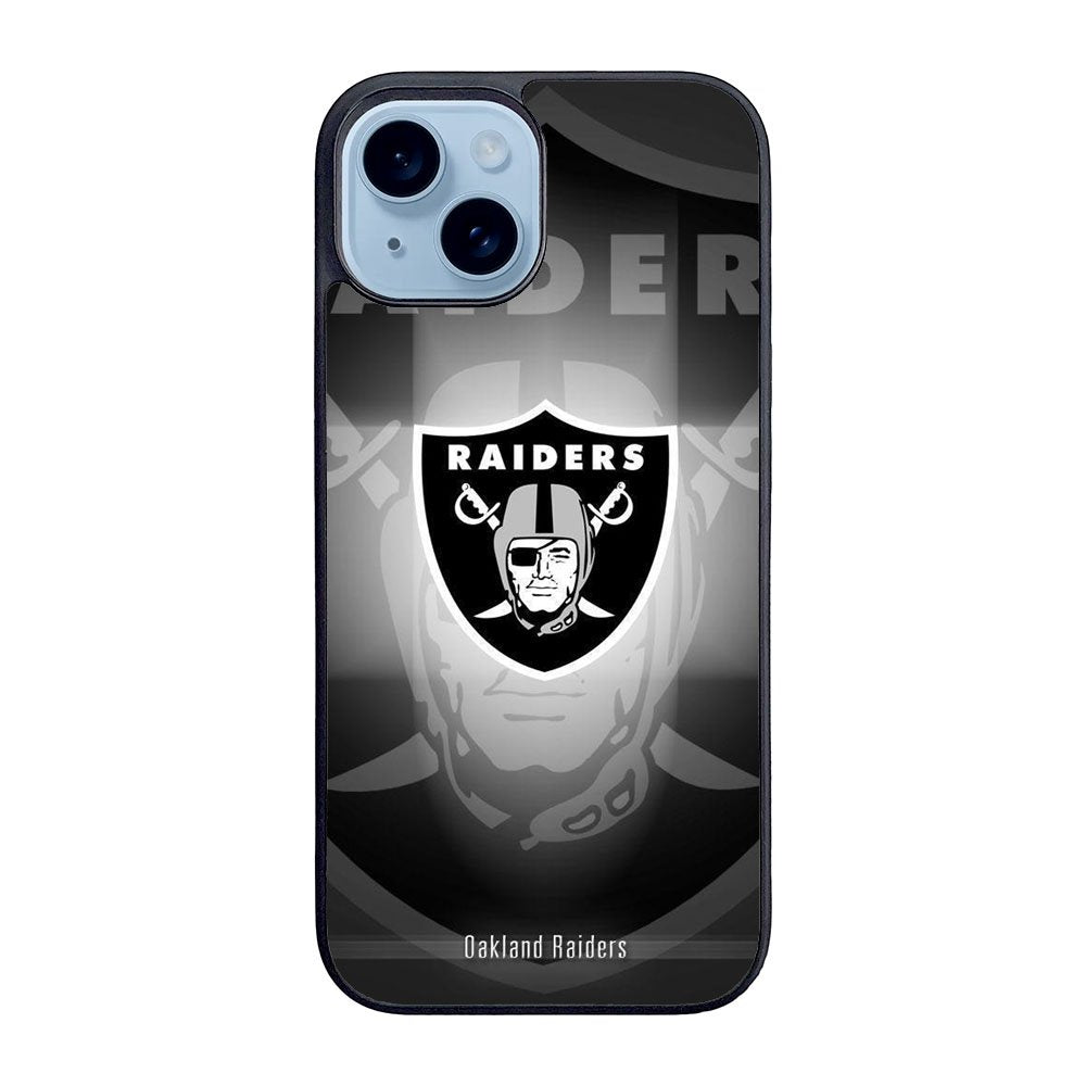Oakland Raiders NFL Case iPhone 15 Plus BC0700