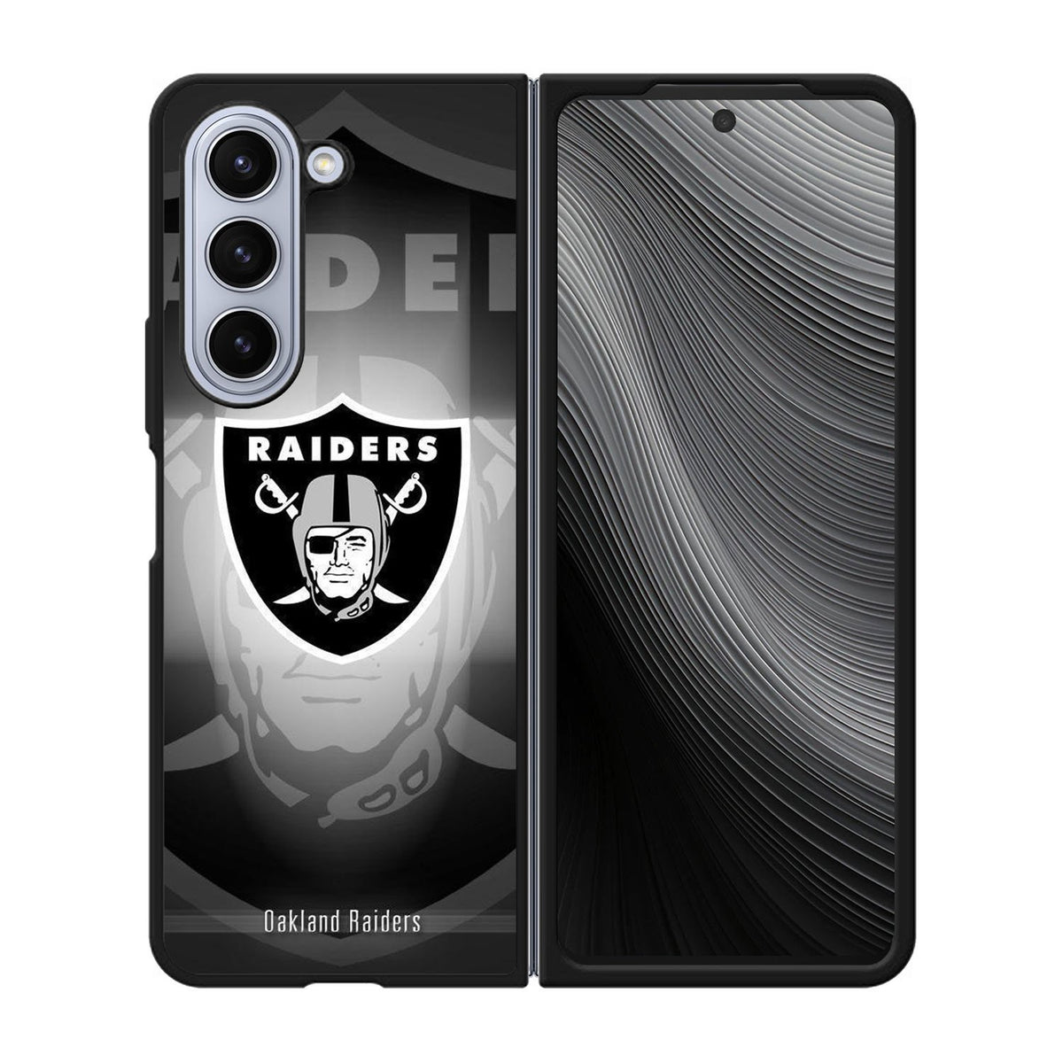 Oakland Raiders NFL Case Samsung Galaxy z Fold 5 5G BC0700