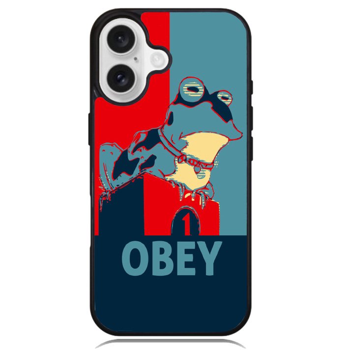 obey frog Case iPhone 16 BC0672
