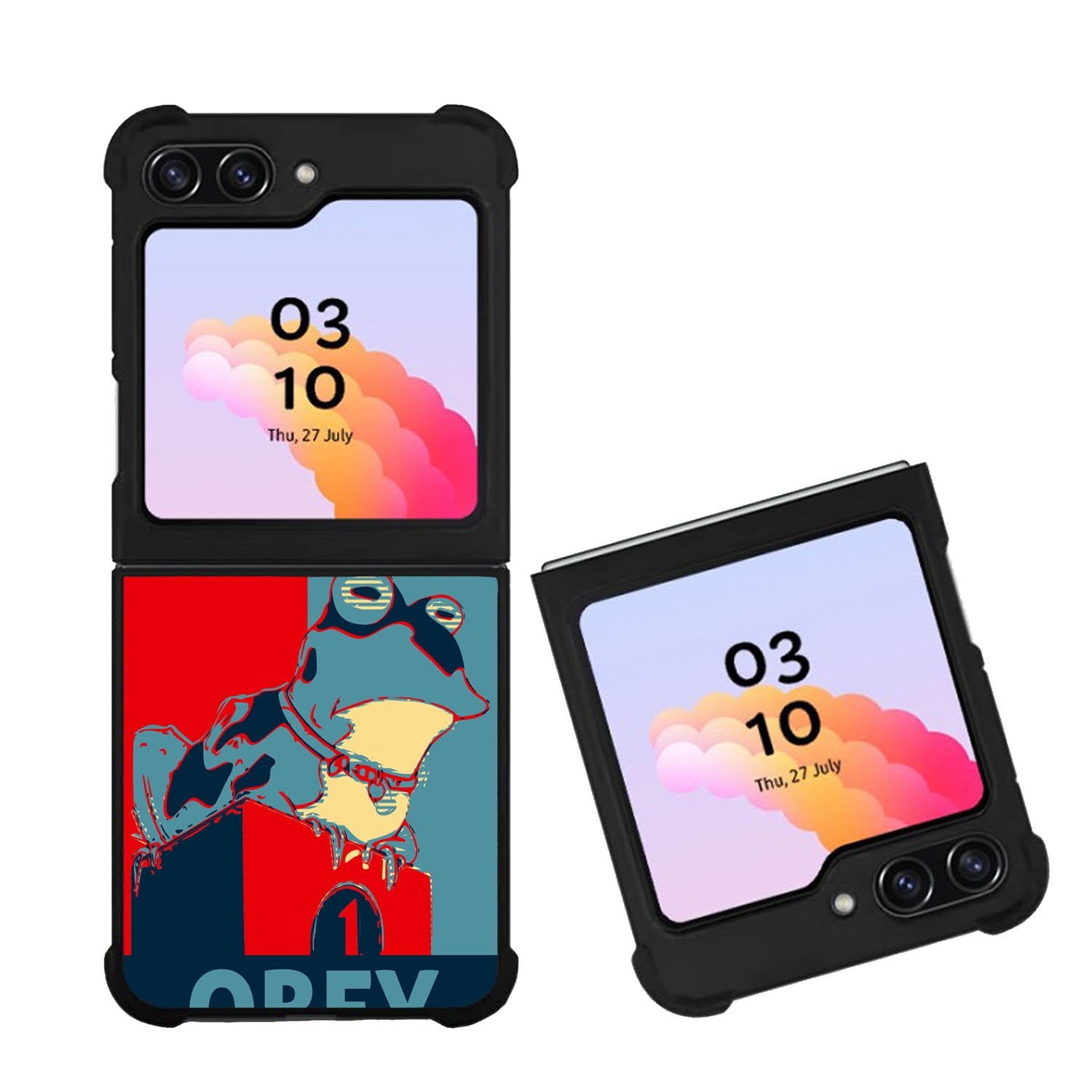 obey frog Case Samsung Galaxy Z Flip 5 5G BC0672