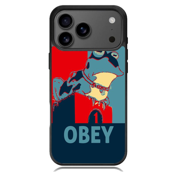 obey frog iPhone 17 Pro Case BC0672