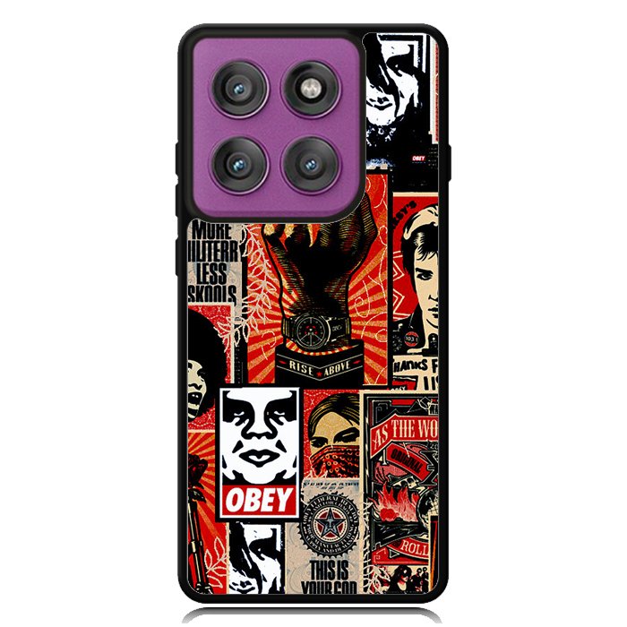 Obey Wallpaper X6190 Motorola Moto Edge 2025 | Moto Edge 60 Fusion | Moto Edge 60 Pro Case