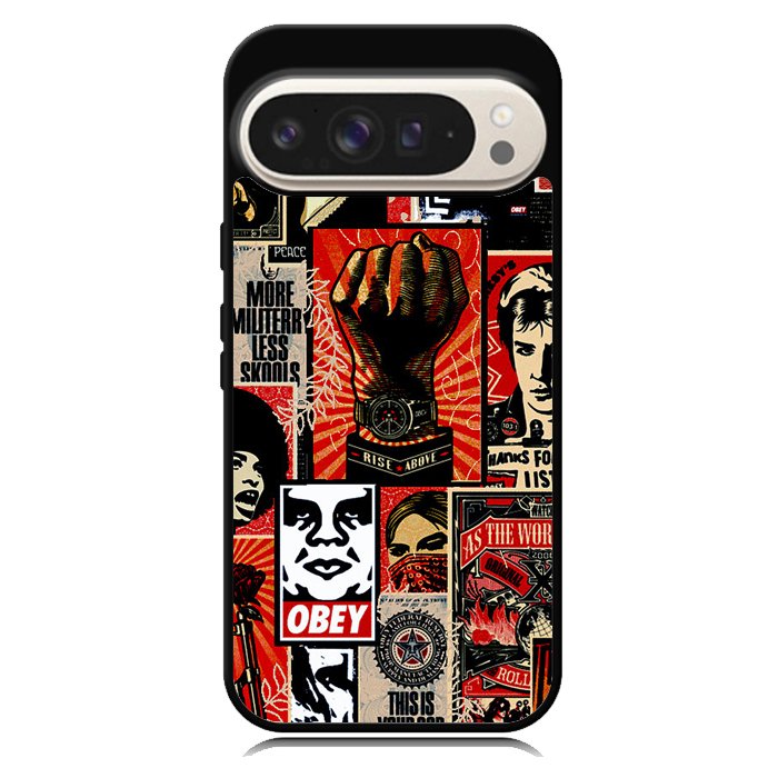 Obey Wallpaper X6190 Google Pixel 9 Pro XL Case