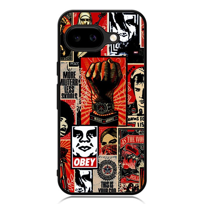 Obey Wallpaper X6190 Google Pixel 9A Case