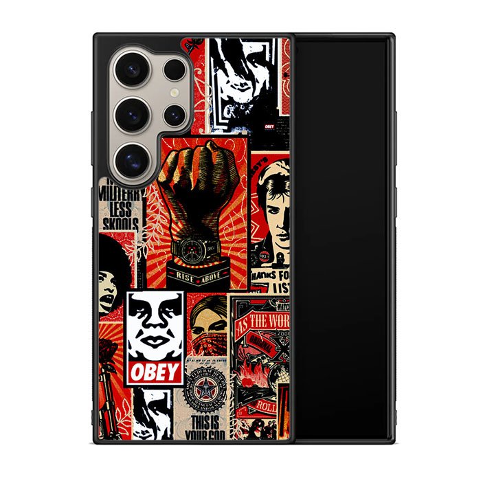 Obey Wallpaper X6190 Samsung Galaxy S25 Ultra 5G Case