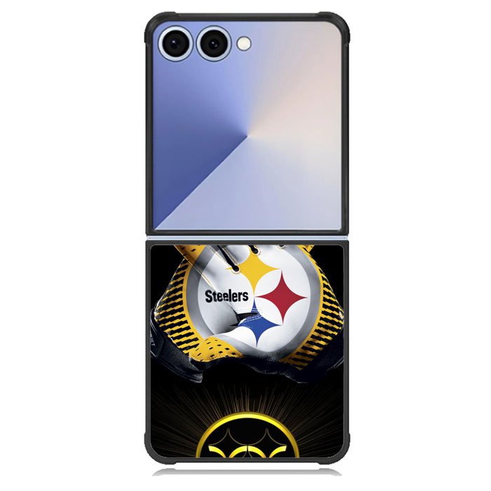Pittsburgh Steelers Gold Samsung Galaxy Z Flip 7 Case BC0678