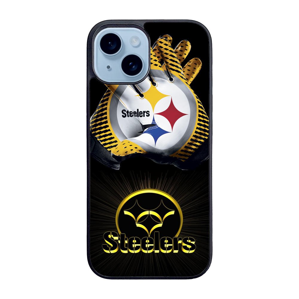 Pittsburgh Steelers Gold Case iPhone 15 BC0678