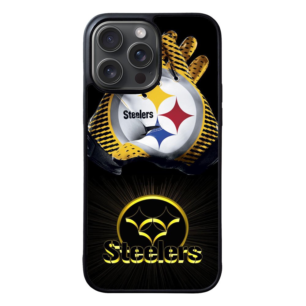 Pittsburgh Steelers Gold Case iPhone 15 Pro BC0678