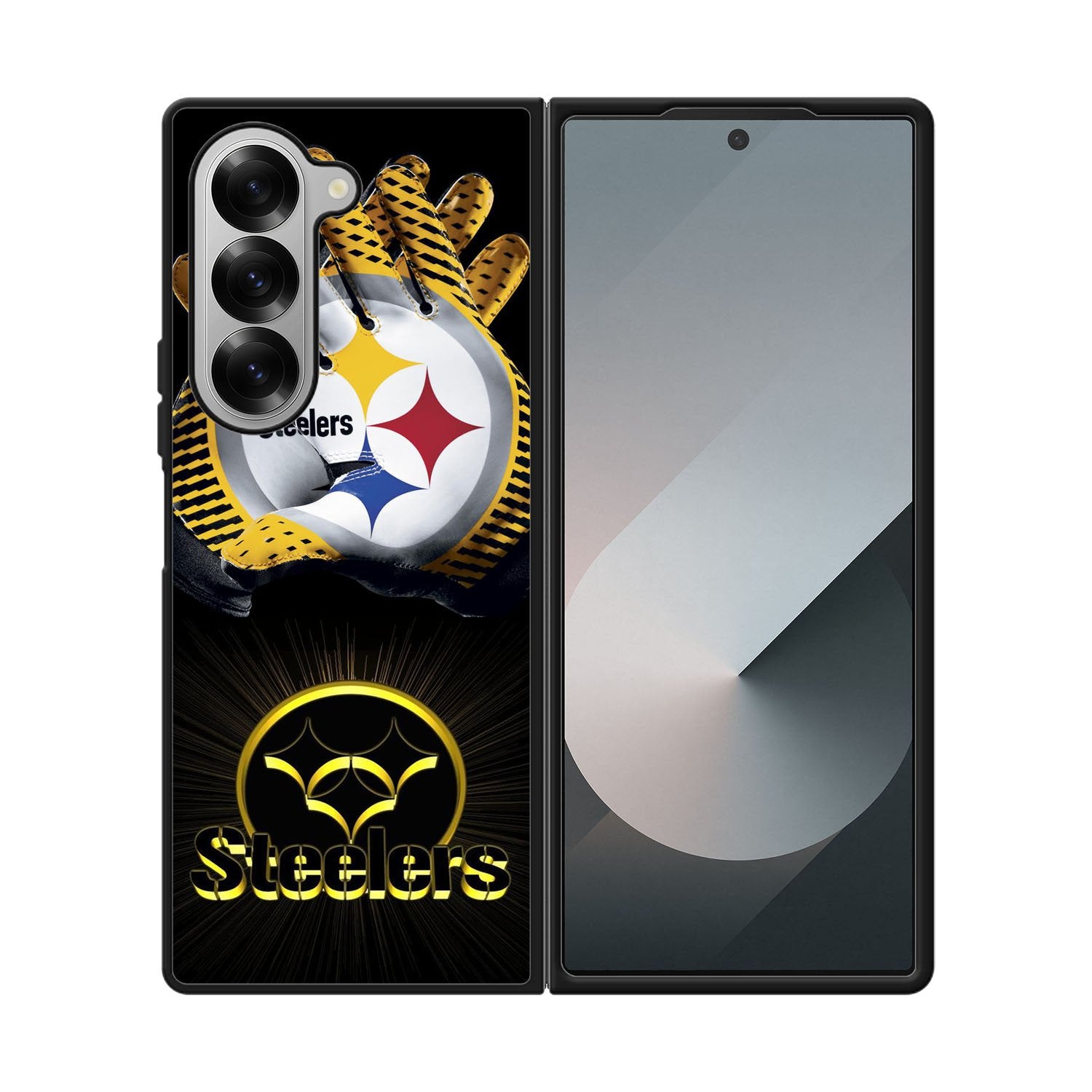 Pittsburgh Steelers Gold Case Samsung Galaxy Z Fold 6 5G BC0678