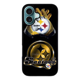 Pittsburgh Steelers Logo Case iPhone 16 Plus BC0679