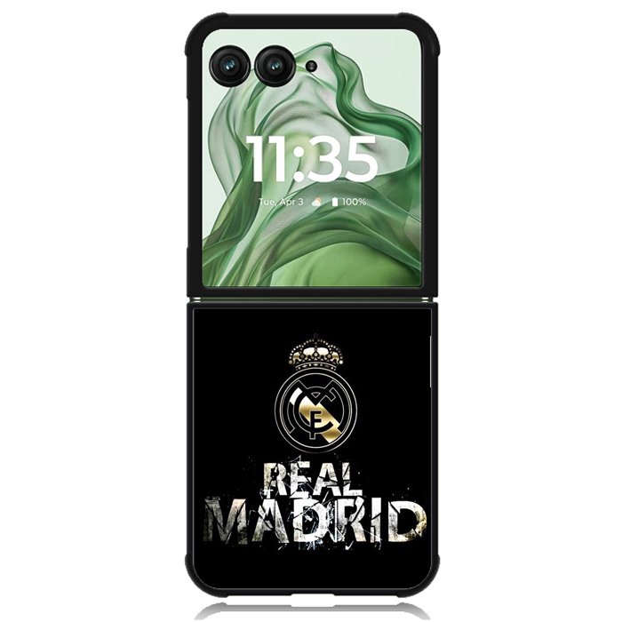 Real Madrid FC X6112 Motorola Moto Razr+ Plus 2024/2025 Case, Motorola Razr 50 Ultra/50s Ultra Case