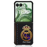 Real Madrid X6111 Motorola Moto Razr+ Plus 2024/2025 Case, Motorola Razr 50 Ultra/50s Ultra Case