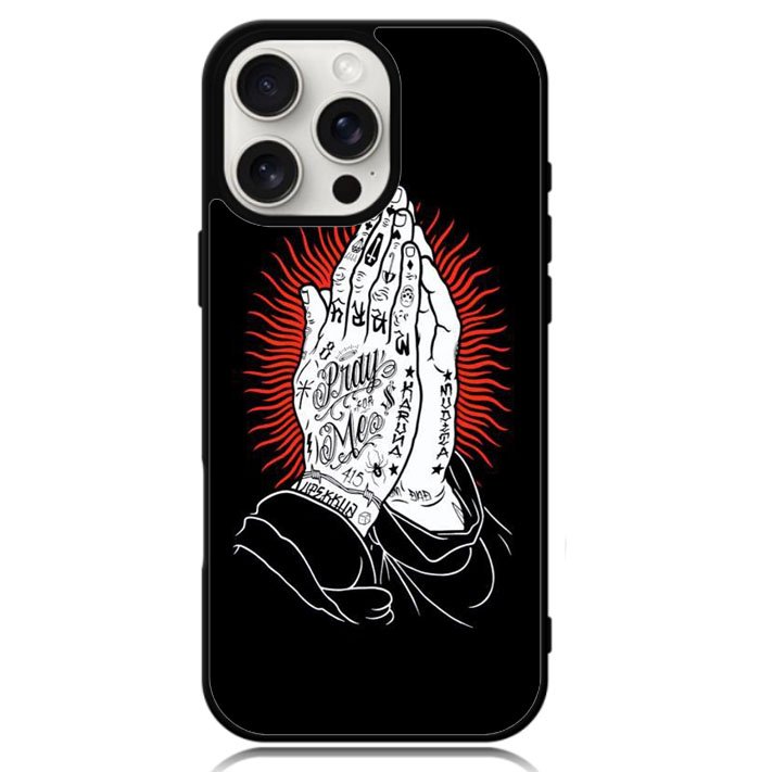 rebel 8 praying hands X6189 iPhone 16 Pro Case