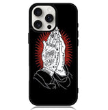 rebel 8 praying hands X6189 iPhone 16 Pro Case