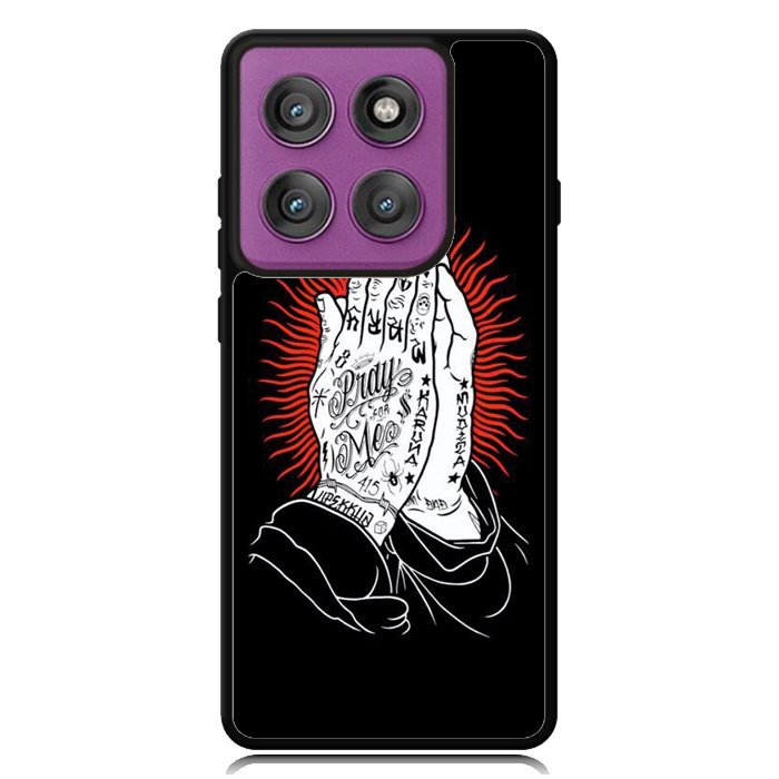 rebel 8 praying hands X6189 Motorola Moto Edge 2025 | Moto Edge 60 Fusion | Moto Edge 60 Pro Case