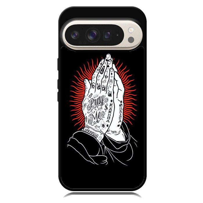 rebel 8 praying hands X6189 Google Pixel 9 | Google Pixel 9 Pro Case