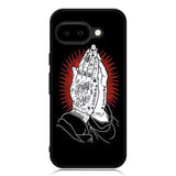 rebel 8 praying hands X6189 Google Pixel 9A Case