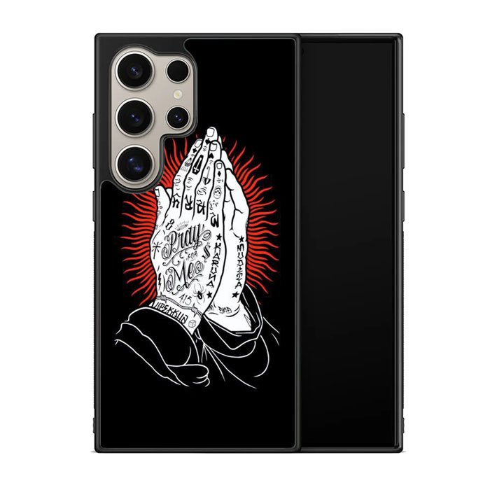 rebel 8 praying hands X6189 Samsung Galaxy S25 Ultra 5G Case