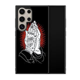 rebel 8 praying hands X6189 Samsung Galaxy S25 Ultra 5G Case