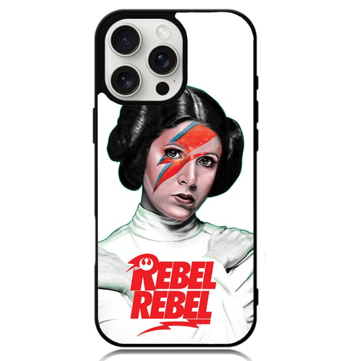 Rebel Rebel Princess Leia Case iPhone 16 Pro BC0708