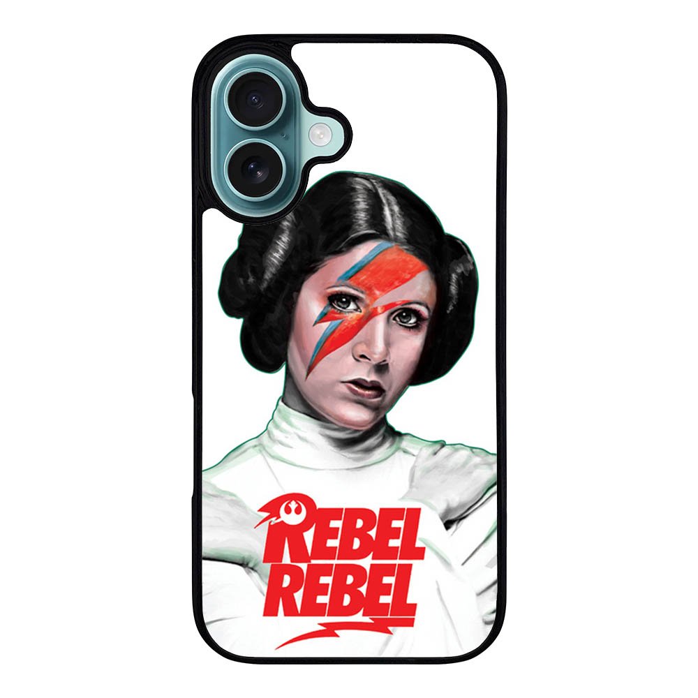 Rebel Rebel Princess Leia Case iPhone 16 Plus BC0708