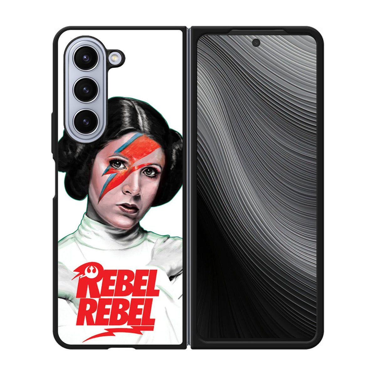 Rebel Rebel Princess Leia Case Samsung Galaxy z Fold 5 5G BC0708