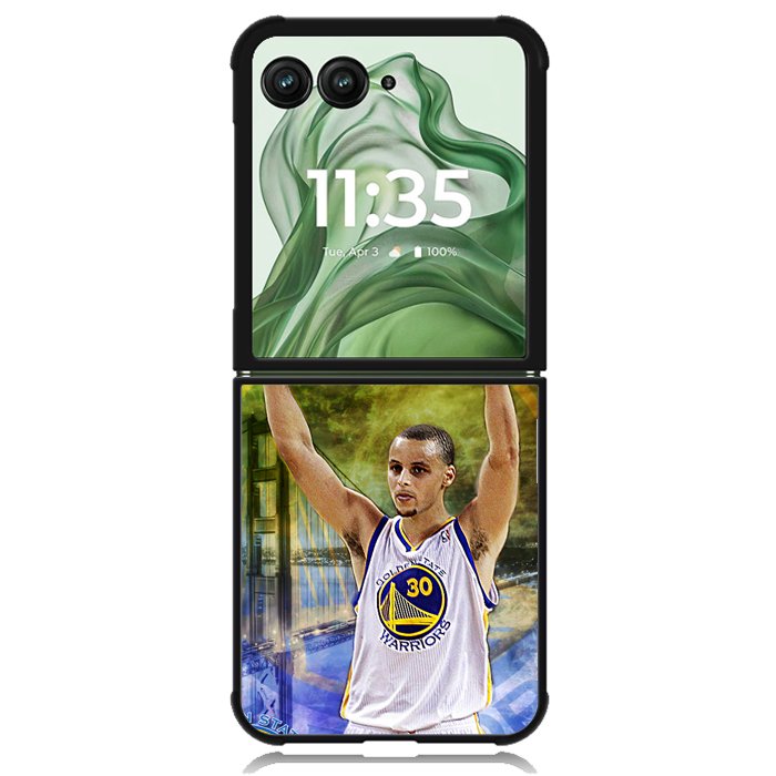 Stephen Curry Wallpaper X6118 Motorola Moto Razr+ Plus 2024/2025 Case, Motorola Razr 50 Ultra/50s Ultra Case