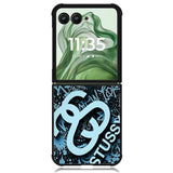 Stussy Logo X6145 Motorola Moto Razr+ Plus 2024/2025 Case, Motorola Razr 50 Ultra/50s Ultra Case