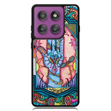 Hand Mandala Singleton Hippie X0147 Motorola Moto Edge 2025 | Moto Edge 60 Fusion | Moto Edge 60 Pro Case