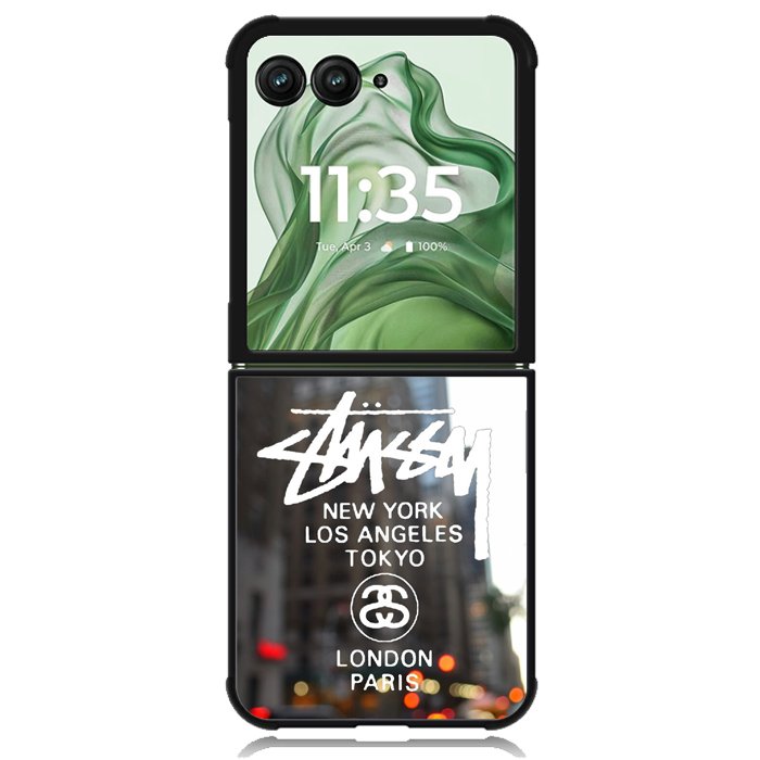 stussy quotes X6148 Motorola Moto Razr+ Plus 2024/2025 Case, Motorola Razr 50 Ultra/50s Ultra Case