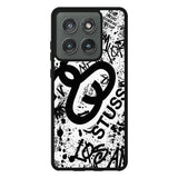 stussy silver X6150 Motorola Moto Edge 2025 Case