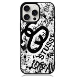 stussy silver X6150 iPhone 16 Pro Case