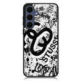 stussy silver X6150 Samsung Galaxy S25 FE Case