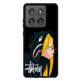 stussy Wallpaper shark X6168 Motorola Moto Edge 2025 Case