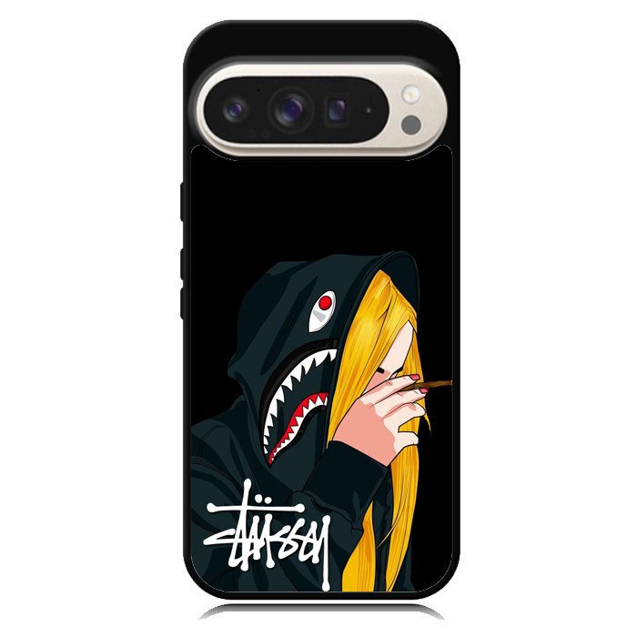 stussy Wallpaper shark X6168 Google Pixel 9 Pro XL Case