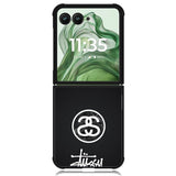 stussy X6143 Motorola Moto Razr+ Plus 2024/2025 Case, Motorola Razr 50 Ultra/50s Ultra Case