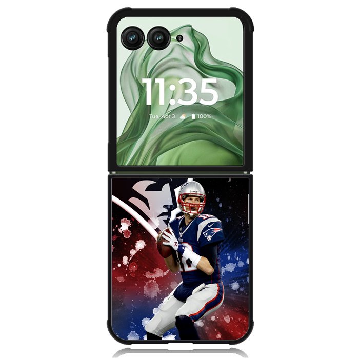 Tom Brady X6157 Motorola Moto Razr+ Plus 2024/2025 Case, Motorola Razr 50 Ultra/50s Ultra Case