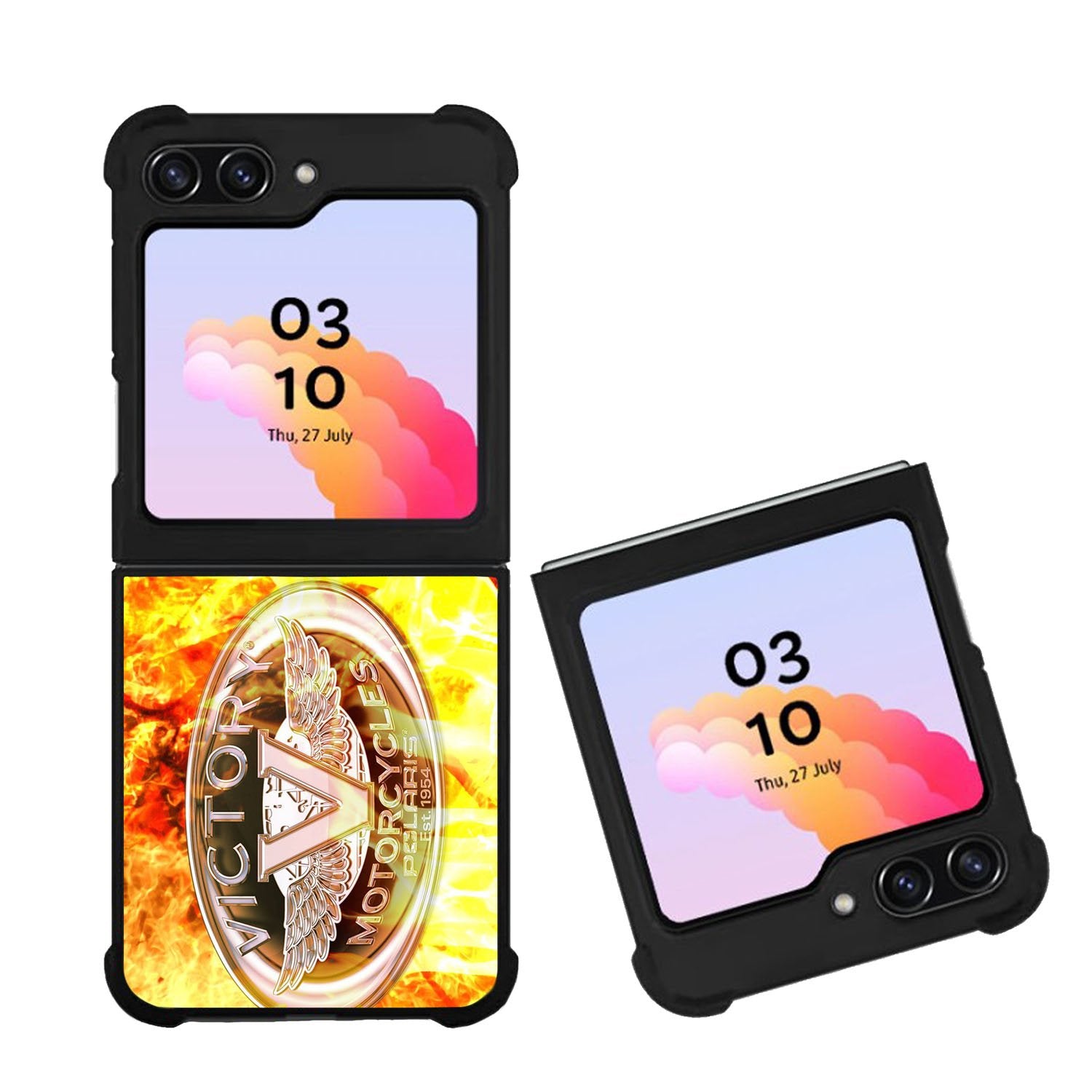 Victory Motorcycles Logo Case Samsung Galaxy Z Flip 5 5G BC0711