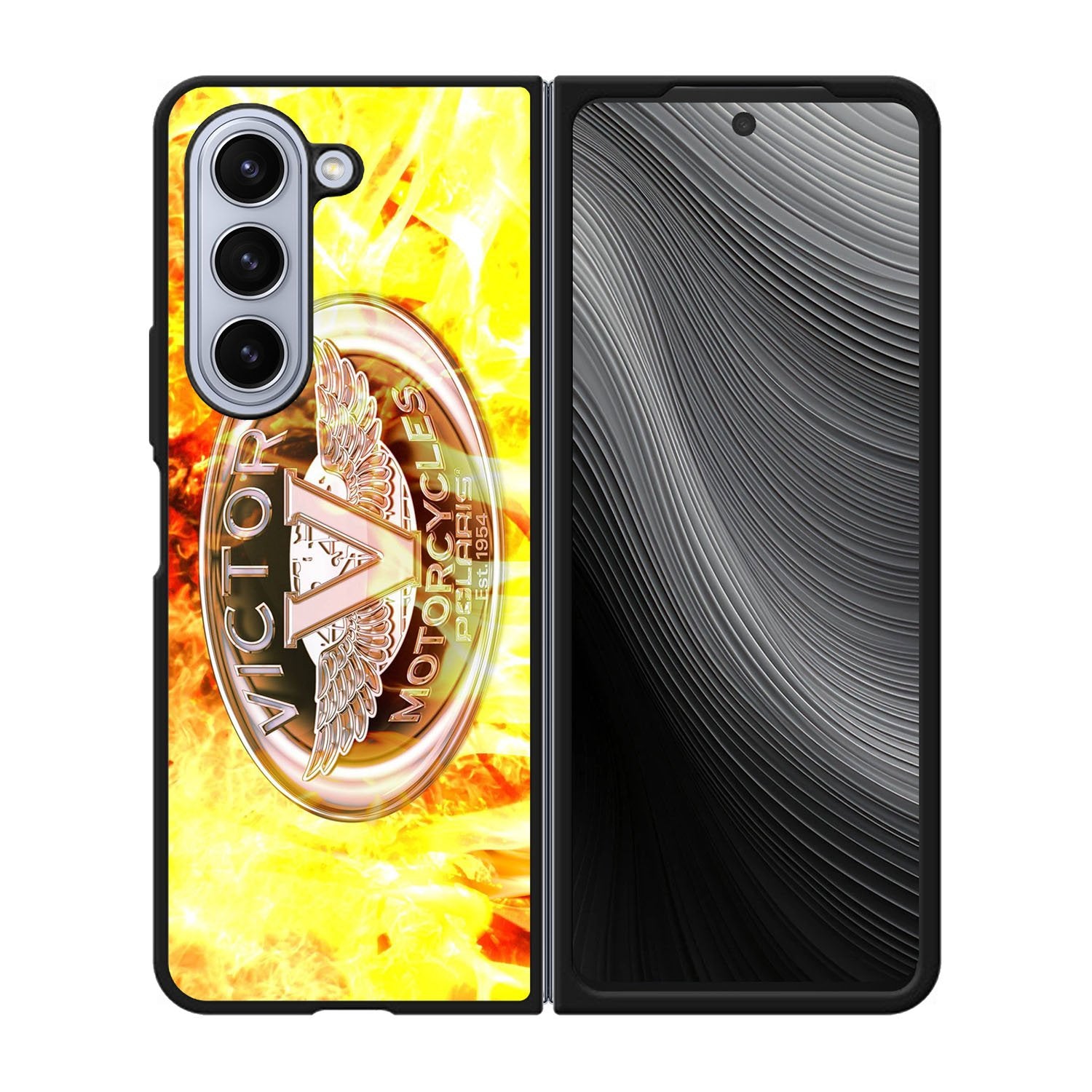 Victory Motorcycles Logo Case Samsung Galaxy z Fold 5 5G BC0711