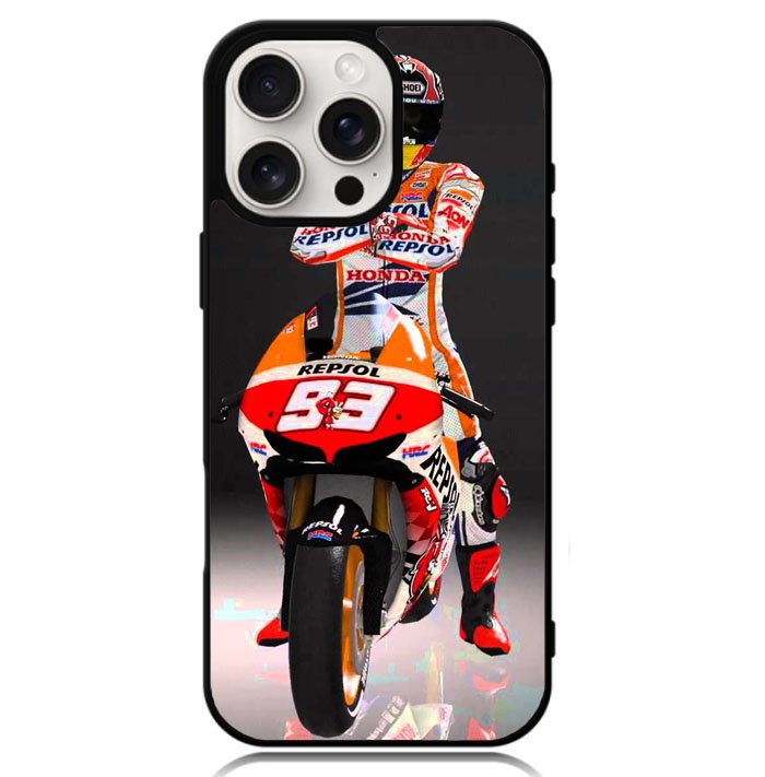 Honda Repsol Marquez Case iPhone 16 Pro Max BC0694