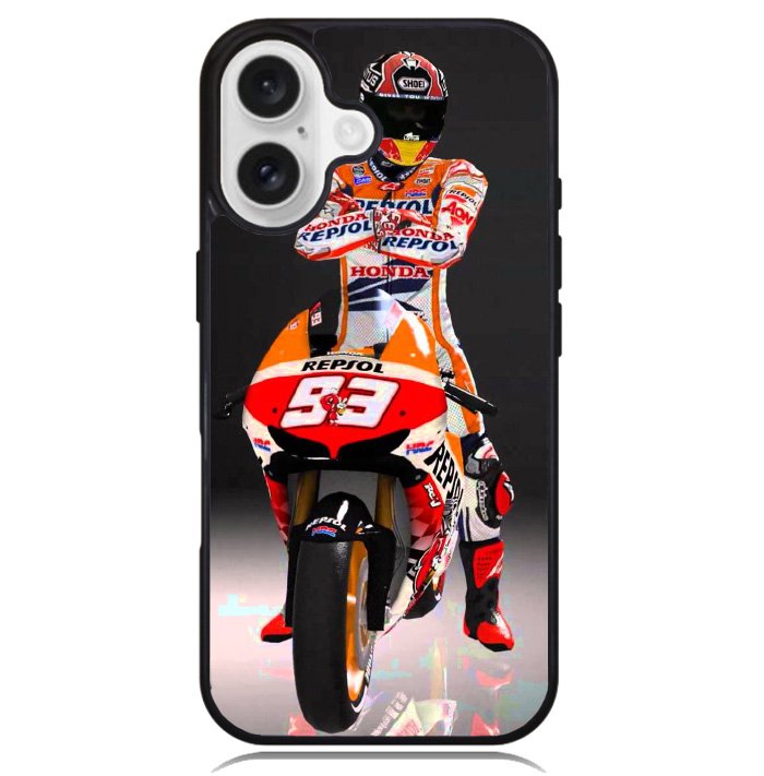 Honda Repsol Marquez Case iPhone 16 BC0694