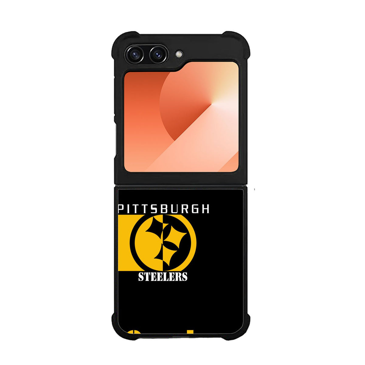 Pittsburgh Steeler Black Case Samsung Galaxy Z Flip 6 5G BC0705