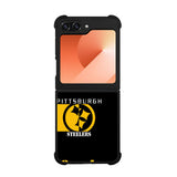Pittsburgh Steeler Black Case Samsung Galaxy Z Flip 6 5G BC0705