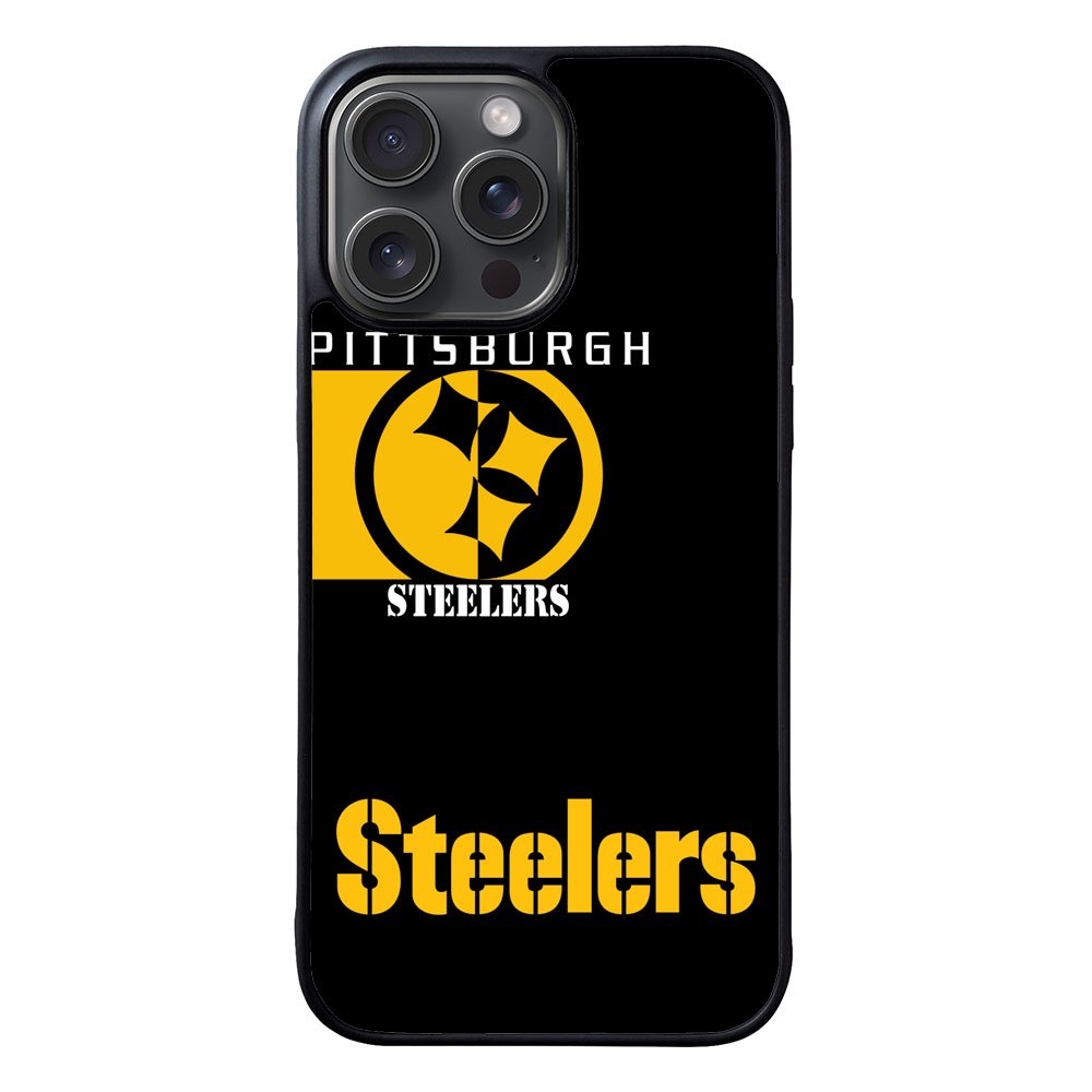 Pittsburgh Steeler Black Case iPhone 15 Pro Max BC0705