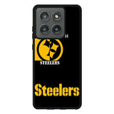 Pittsburgh Steeler Black Case Motorola Moto Edge 2025 BC0705