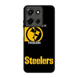 Pittsburgh Steeler Black Motorola Moto G 5G 2025 Case BC0705